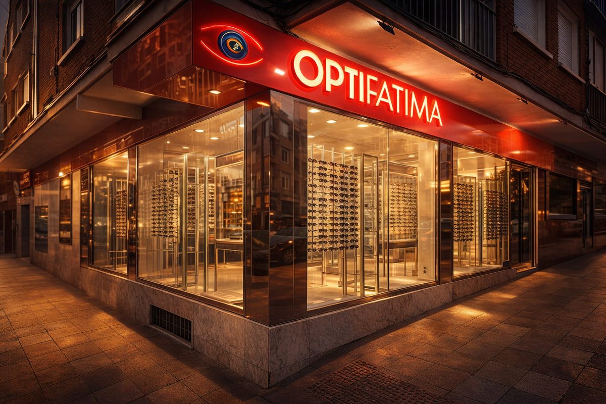 Fachada de Optifatima en Alcobendas